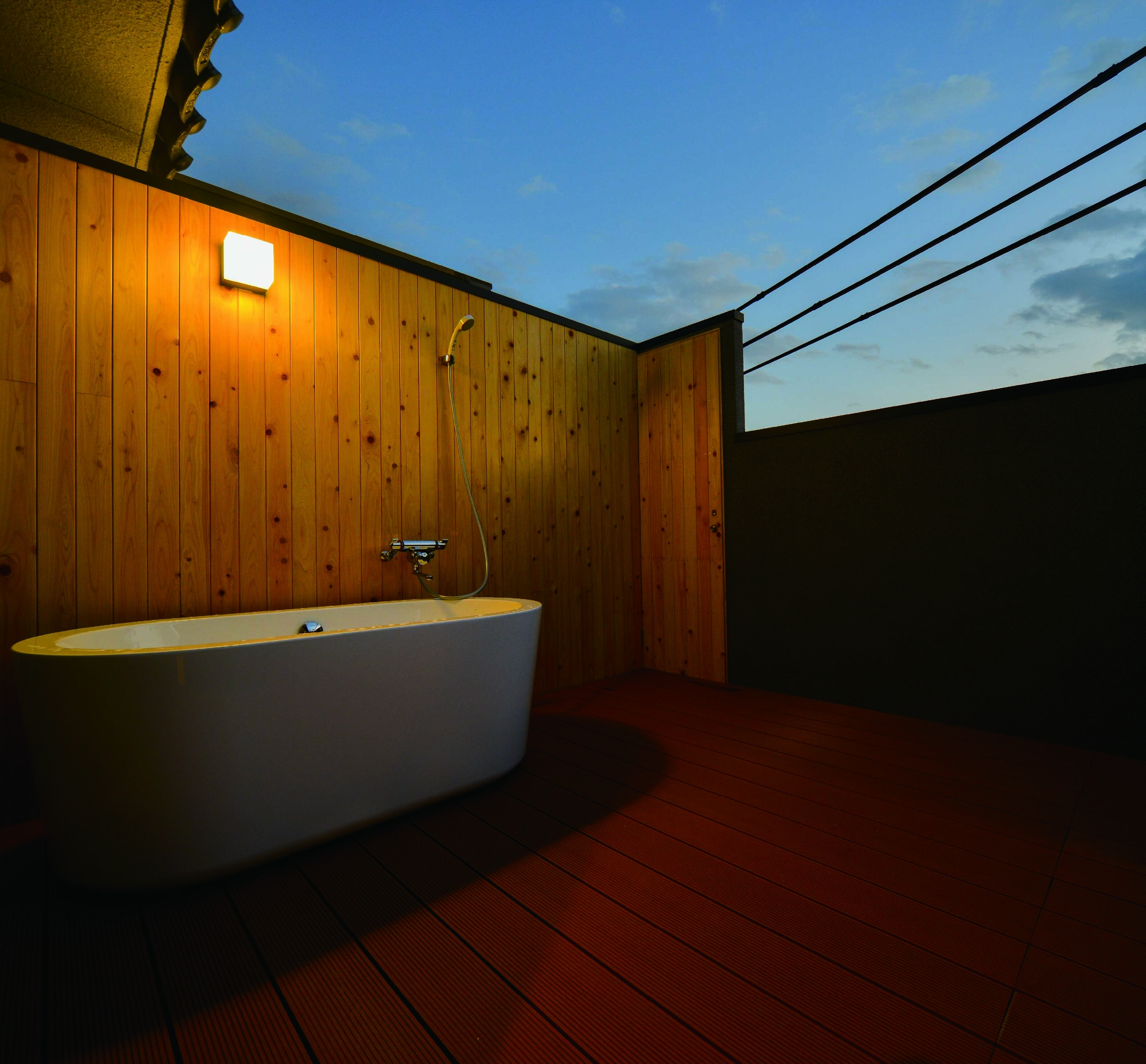 露天風呂と貸切風呂